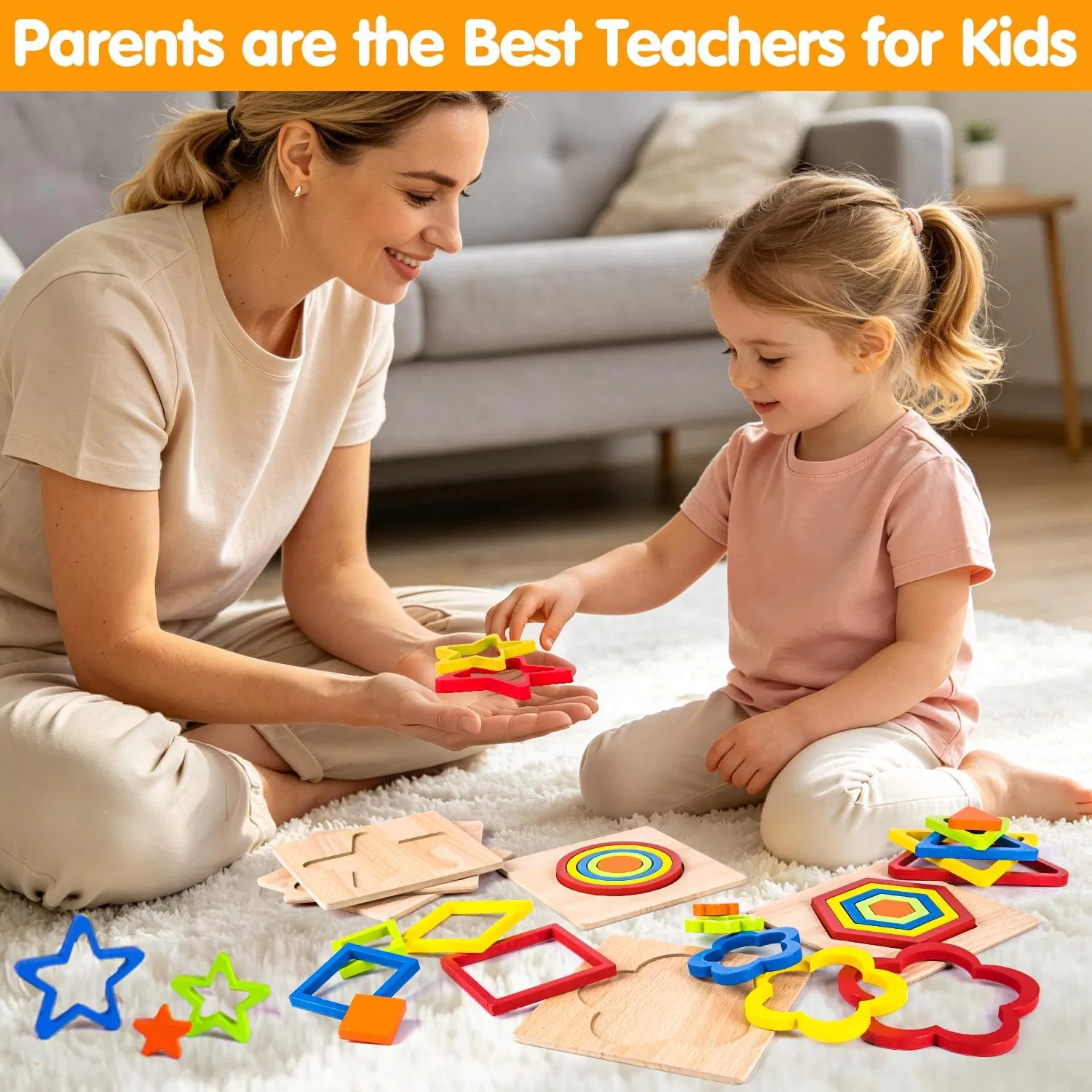 Wooden Shape Sorting Puzzle