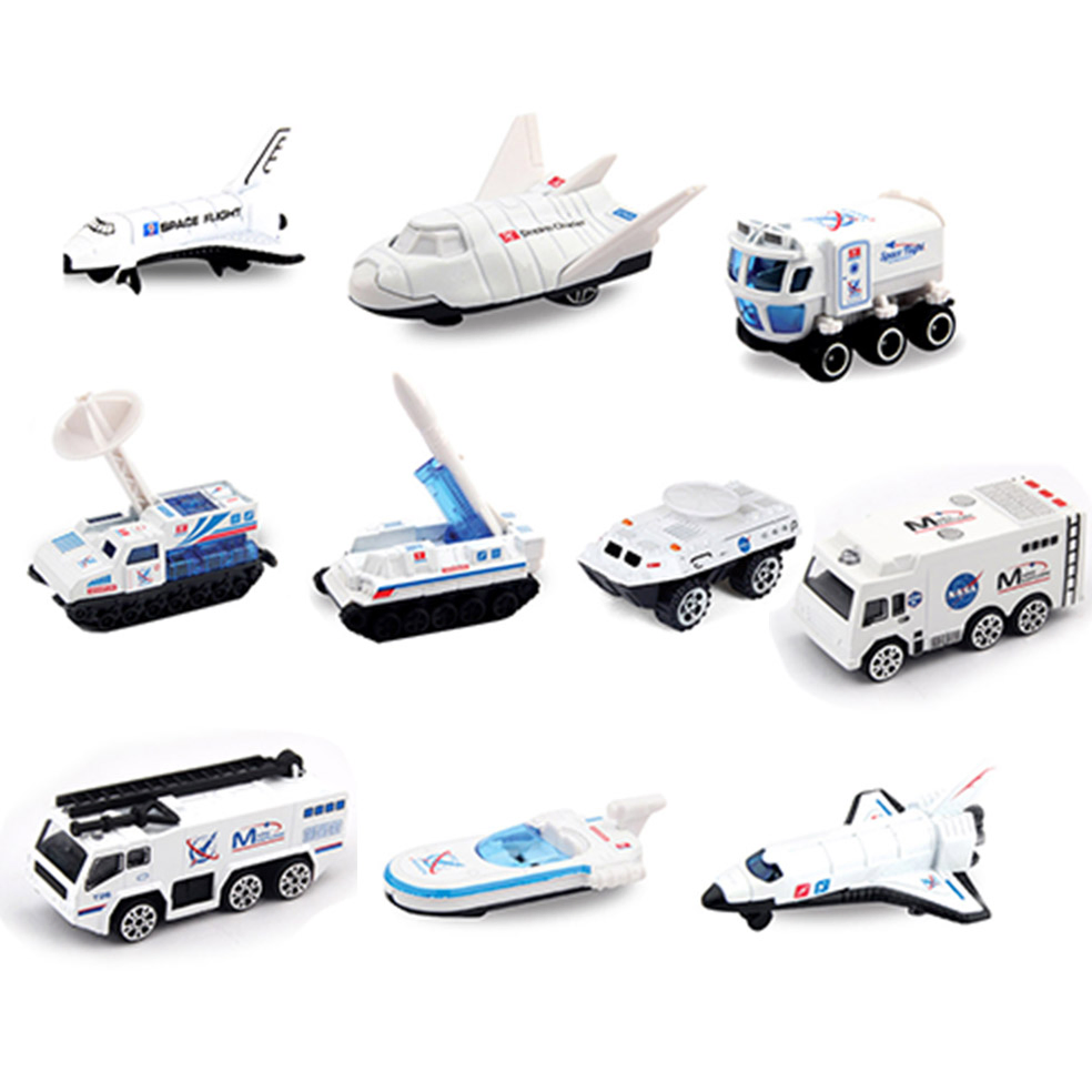 Xinbo Kids &amp; Toyseducational Toys Science &amp; Engineering Toys Wholesale Space Exploration Alloy Toy Set 5PCS Mixed Colors Stem Learning Toys