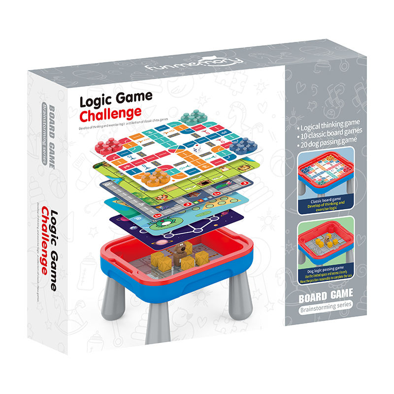 Kids Educational Wholesale Direct Aales Multiple Play Logical Thinking Training Children Memory Matching Board Game Plastic Early Learning Desk Toys