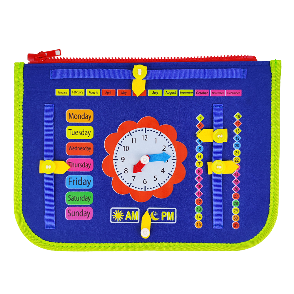Clock & Date & Month & Week
