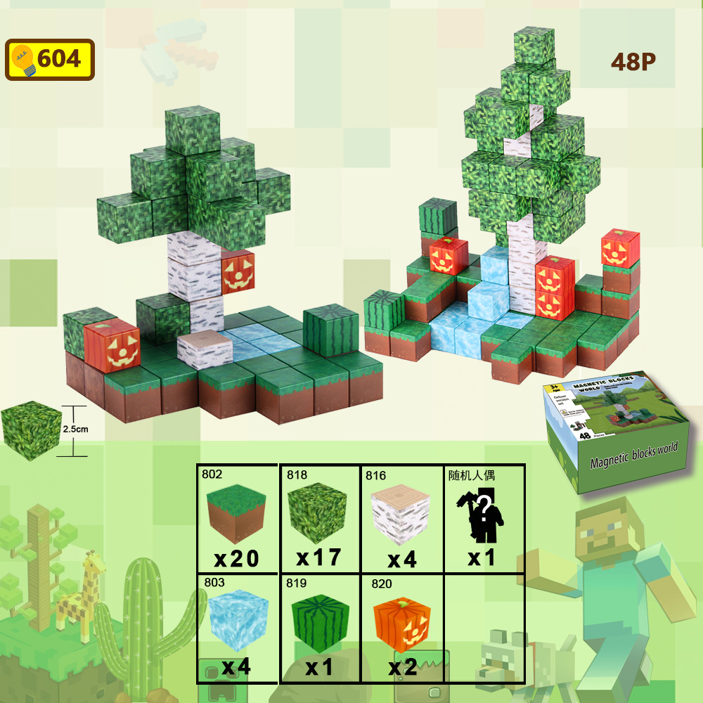 Magnetic Blocks Building Options