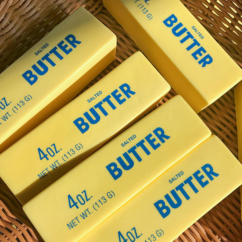 Kawaii Squishy Butter Soft Toys Squeeze Toys Slow Rebound Food Creative Simulation Butter Squishy Butter Stick Squishy Toy