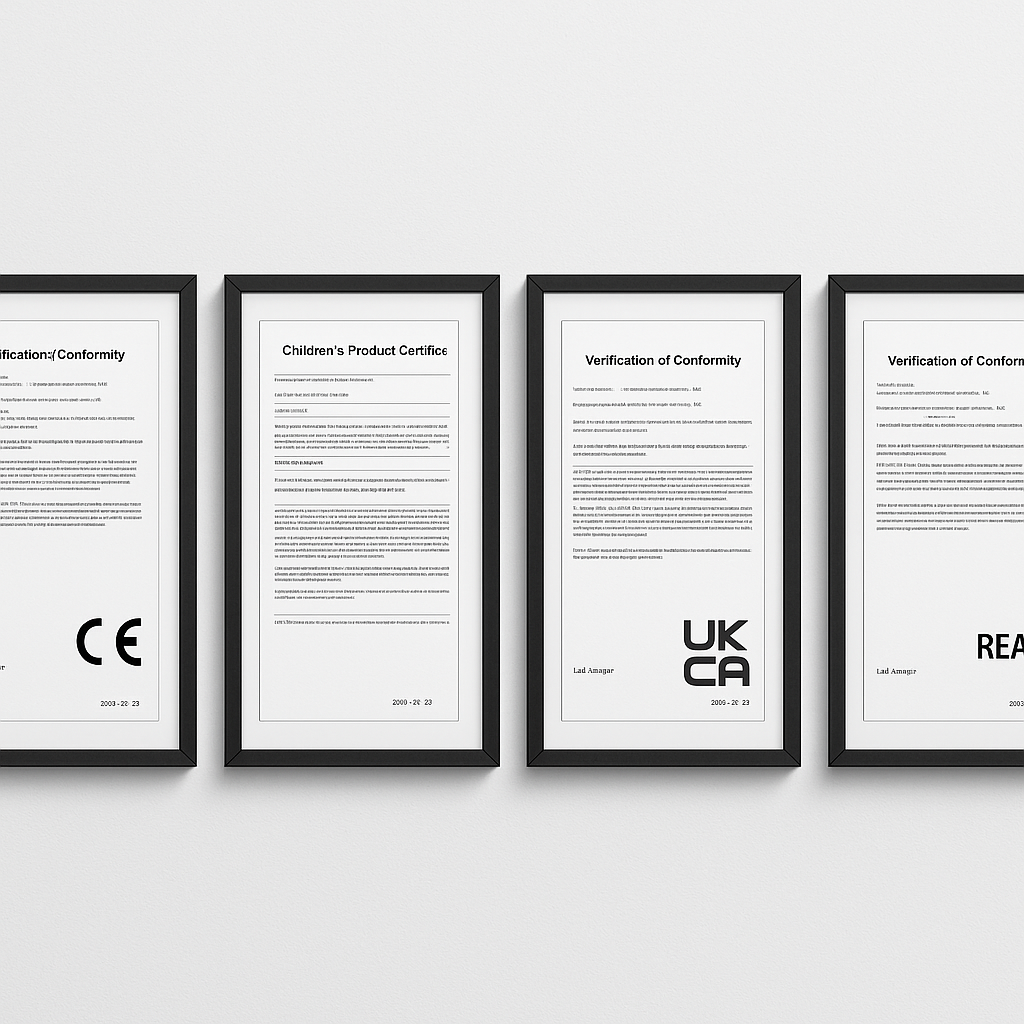 Safety Certifications CE CPC UKCA REACH