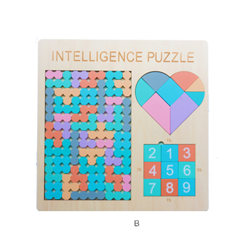Children Puzzle Creative Montessori Preschool Stem Kids Educational Toys