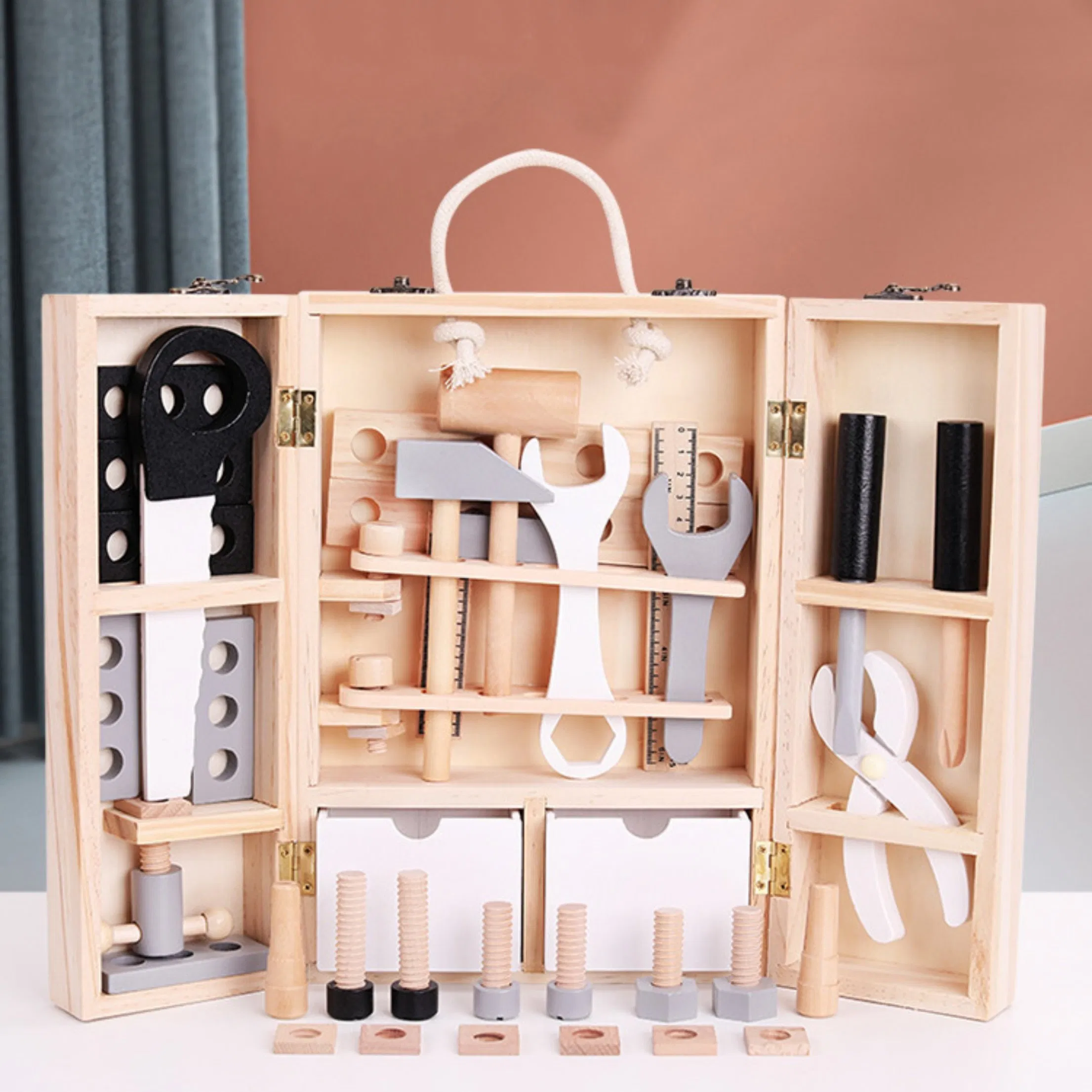 EMA Montessori Wooden Learning Toys Early Education for Preschool Classroom Use