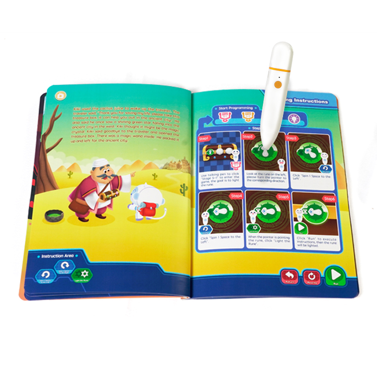 Early Childhood Smart Programming Toy STEM Education Toys Touch Reading Pen