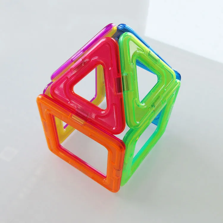 High-Quality Educational Magnetic Building Tiles Strong Magnets for Kids Learning & Creativity - Magic Construction Set of Magnetic Toys