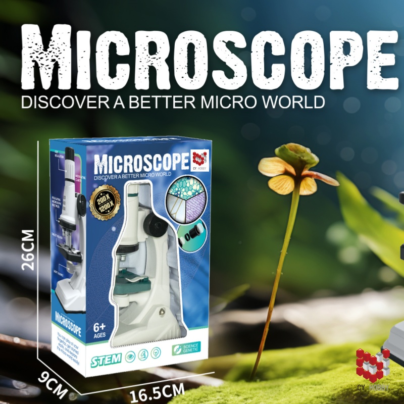 Children Learning Education Stem Science and Engineering Portable Microscope Toys School Teaching Science Experiment Exploration Toys Educational Kids Toy