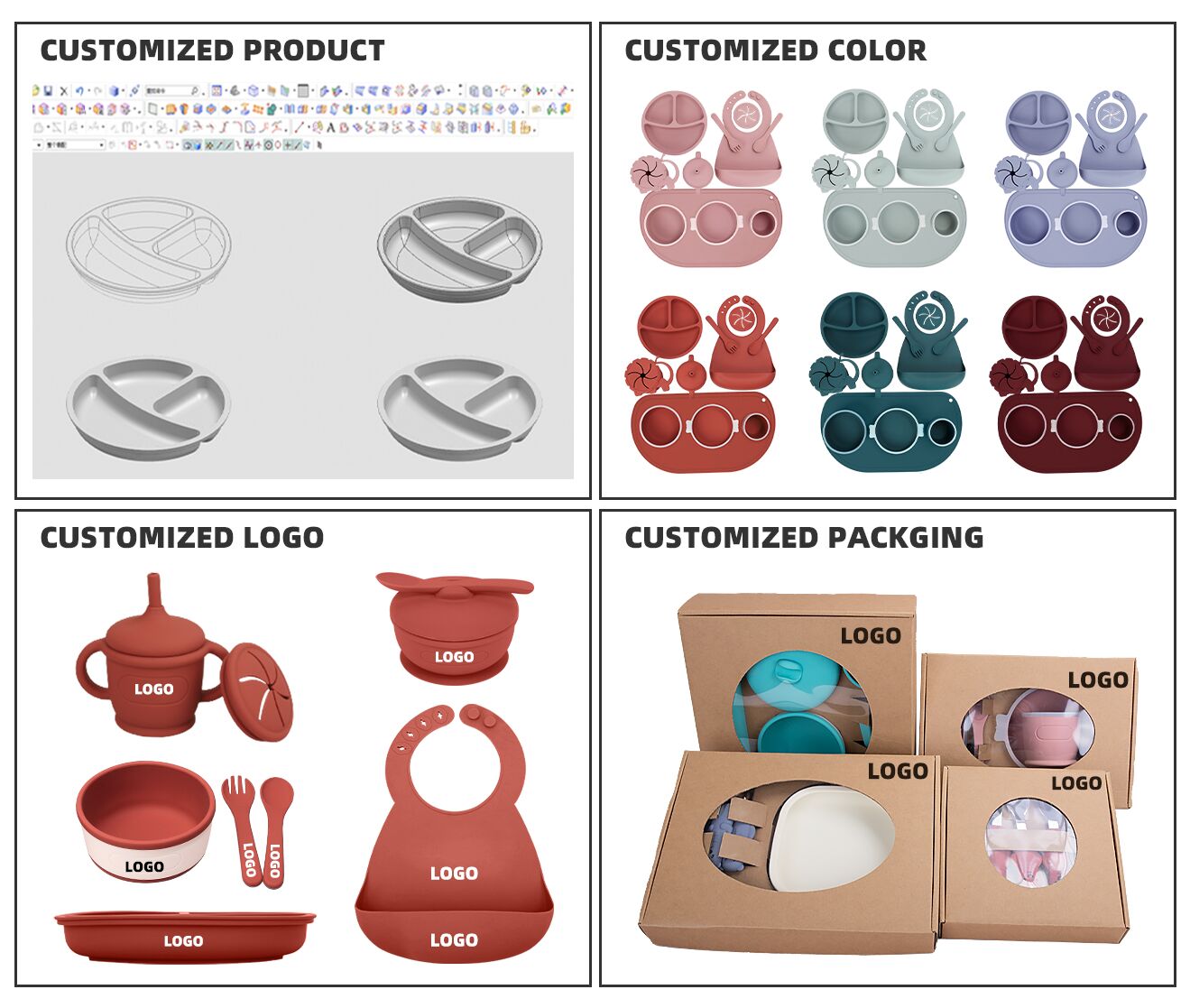 Silicone teething toy detail