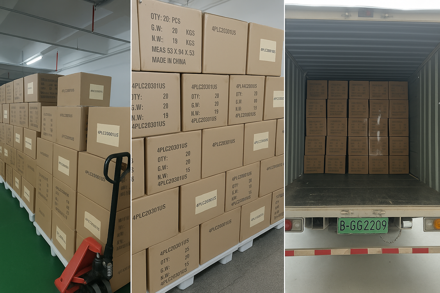 Standardized Packaging and Shipping Process