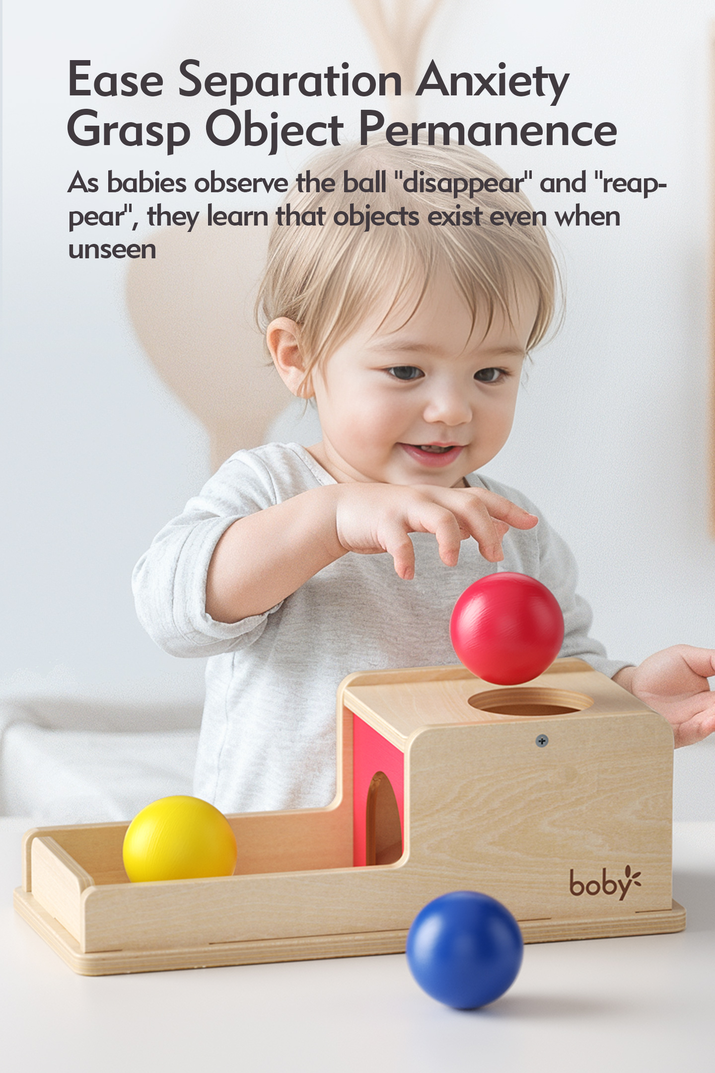 Wooden Montessori Educational Toys for Infants