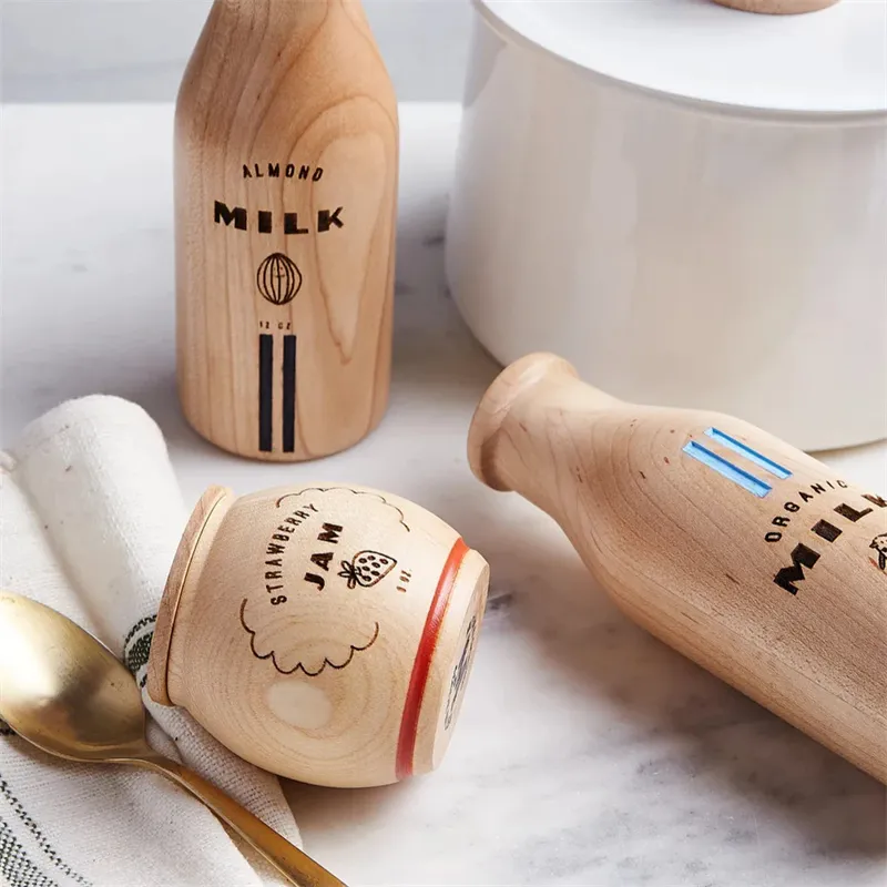 Magic Wooden Submarine Number Lacing Toy