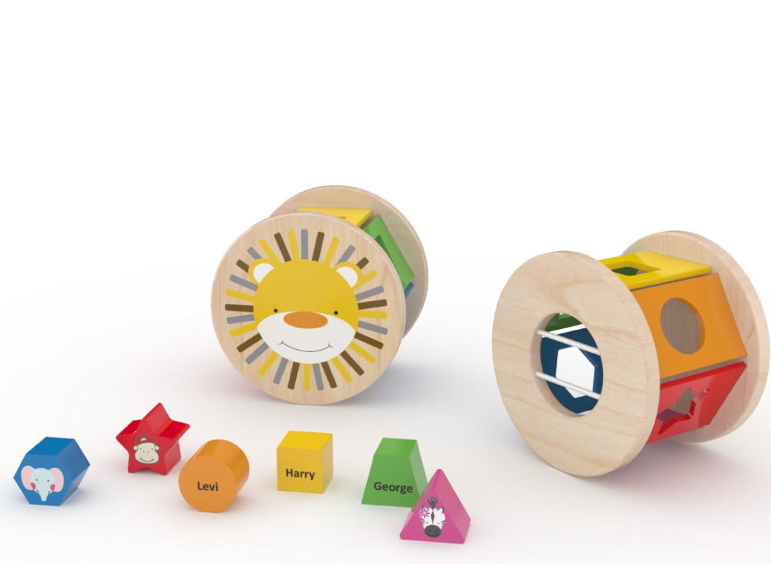 Interactive Color and Shape Sorting Toy for Early Learning