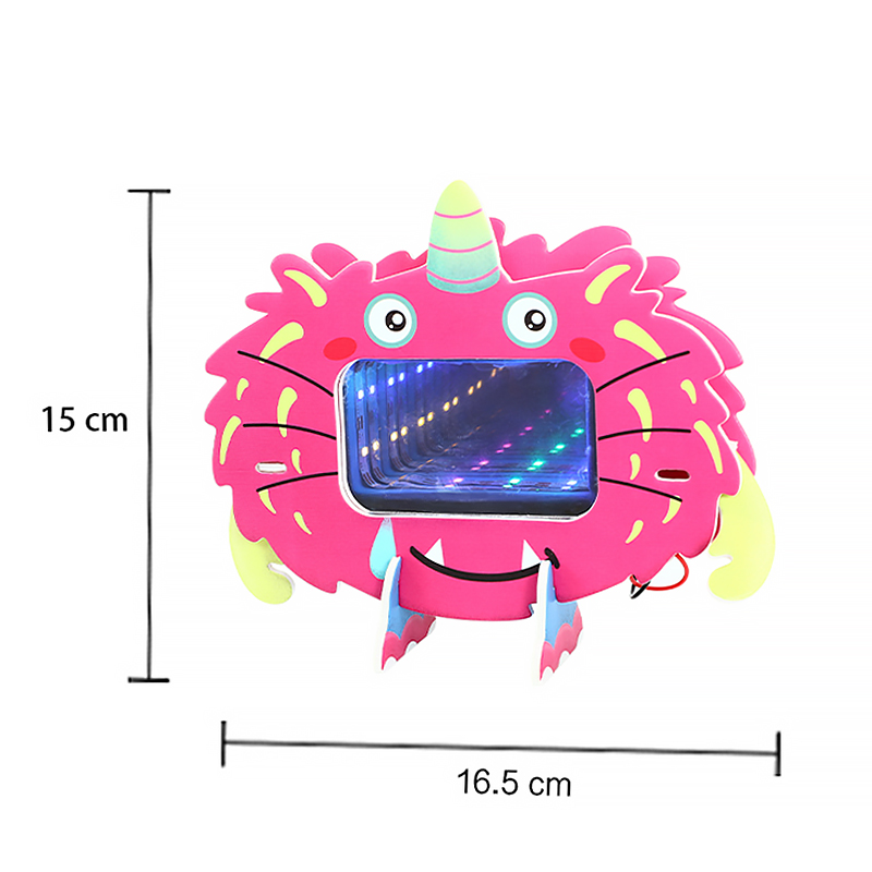 Montessori Optical Learning Mirror Reflection Time Tunnel STEM Toy for Cognitive Development