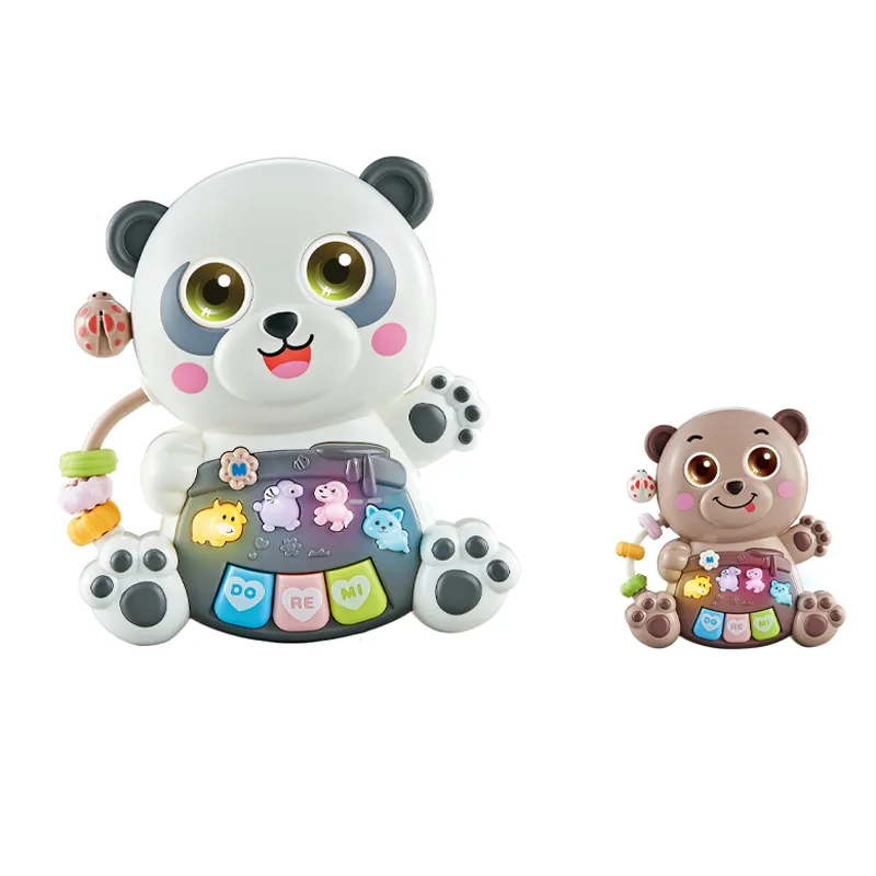 Cartoon Electronic Piano Children's Educational Toys Multi Functional Musical Instrument Toy with Light and Music