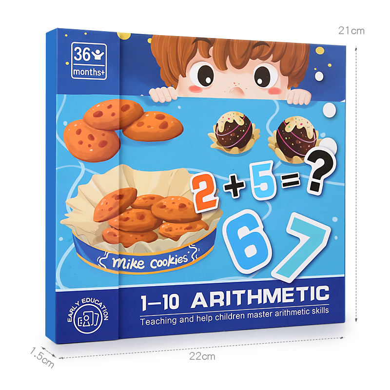 Best-sellingkids Toys Educational 1-10 Number Decomposition Jigsaw Book Math Toys Educational for Kids
