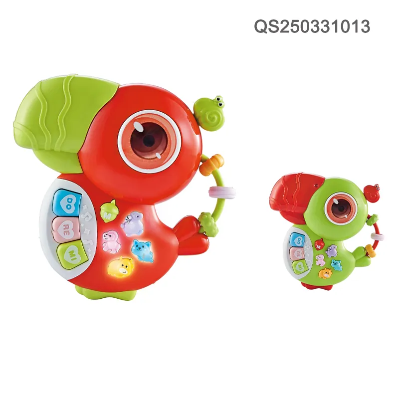 Cartoon Electronic Piano Children's Educational Toys Multi Functional Musical Instrument Toy with Light and Music