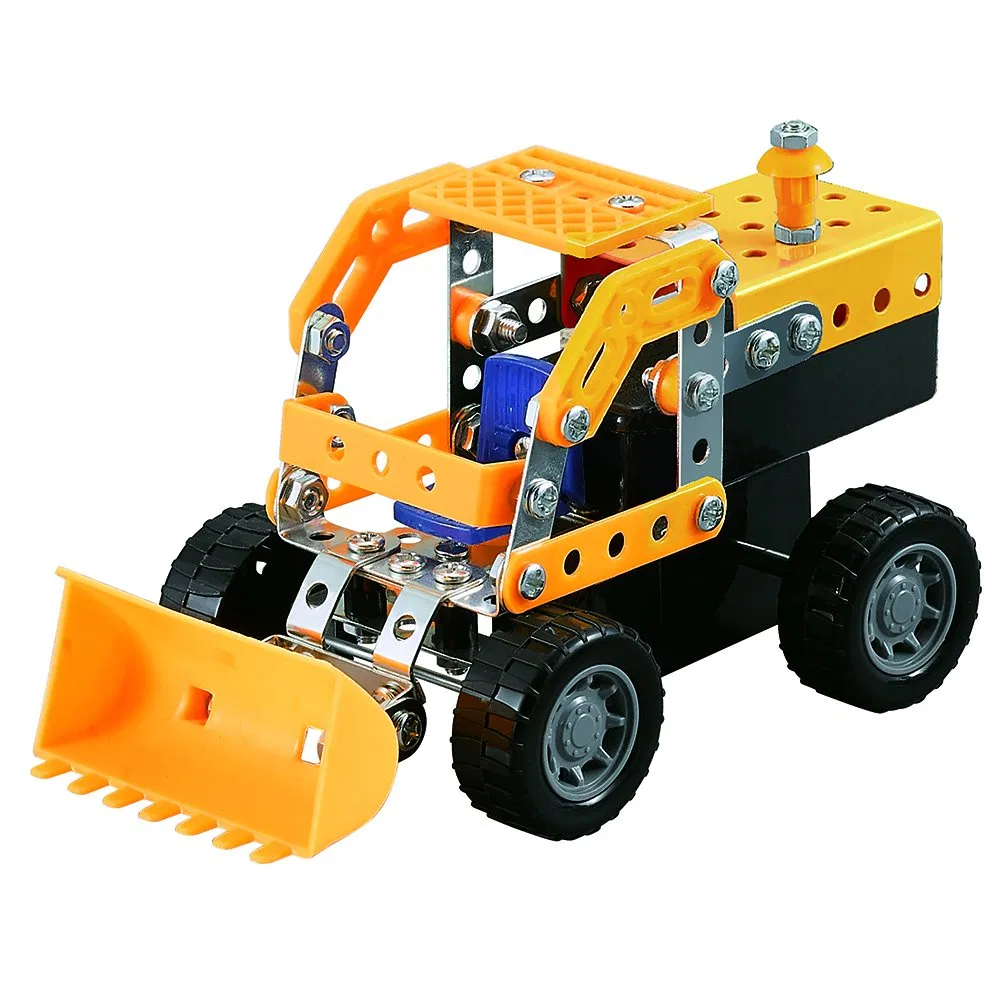 Kids Learning Educational Building Gifts Toys DIY Engineering Vehicle Toy