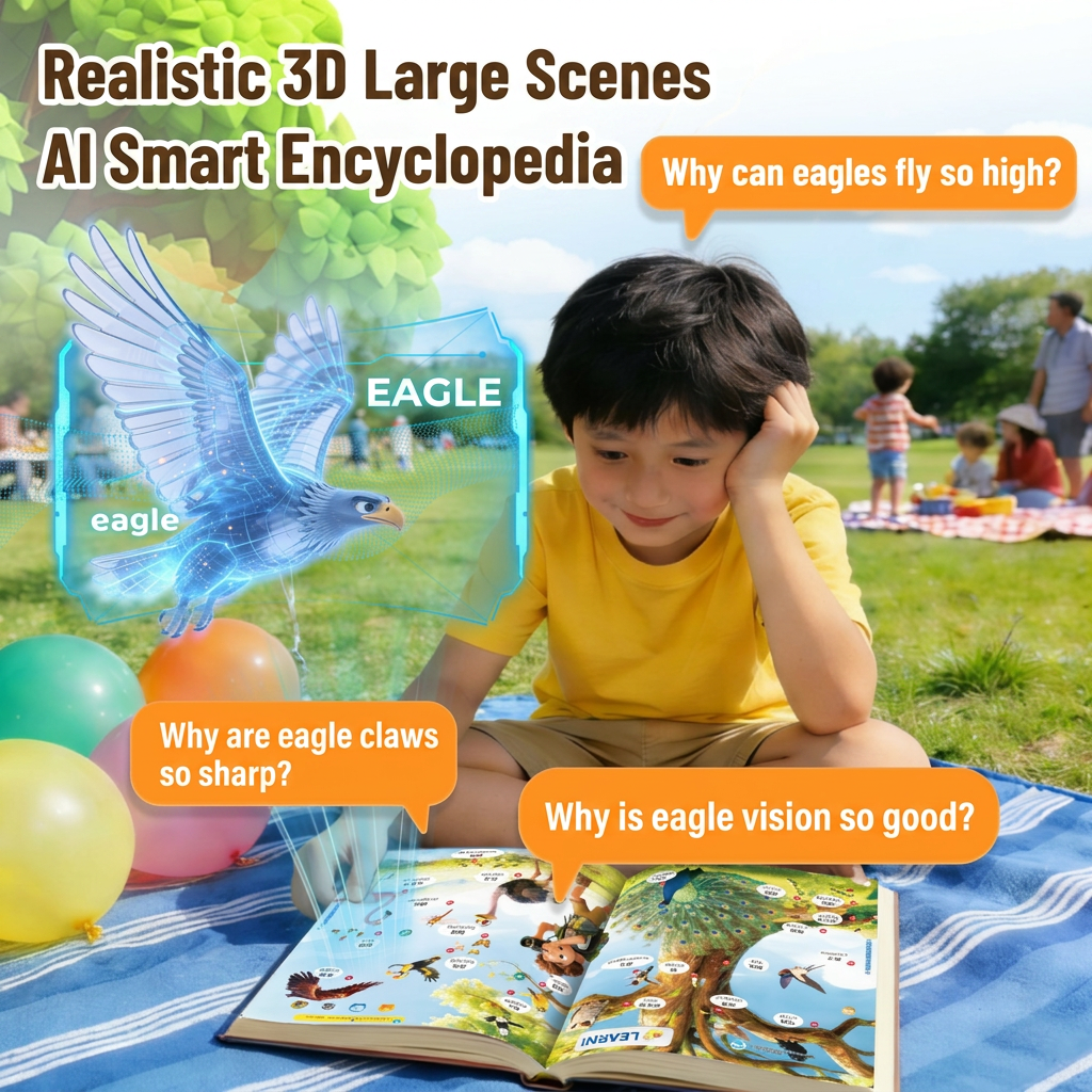 2026 New AI Cognitive Kids Sound Book Custom Interactive Early Learning Audio Book For Toddlers