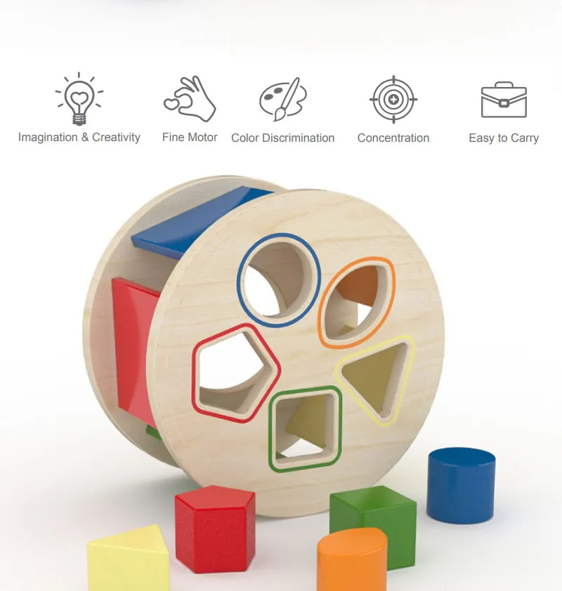 Interactive Color and Shape Sorting Toy for Early Learning