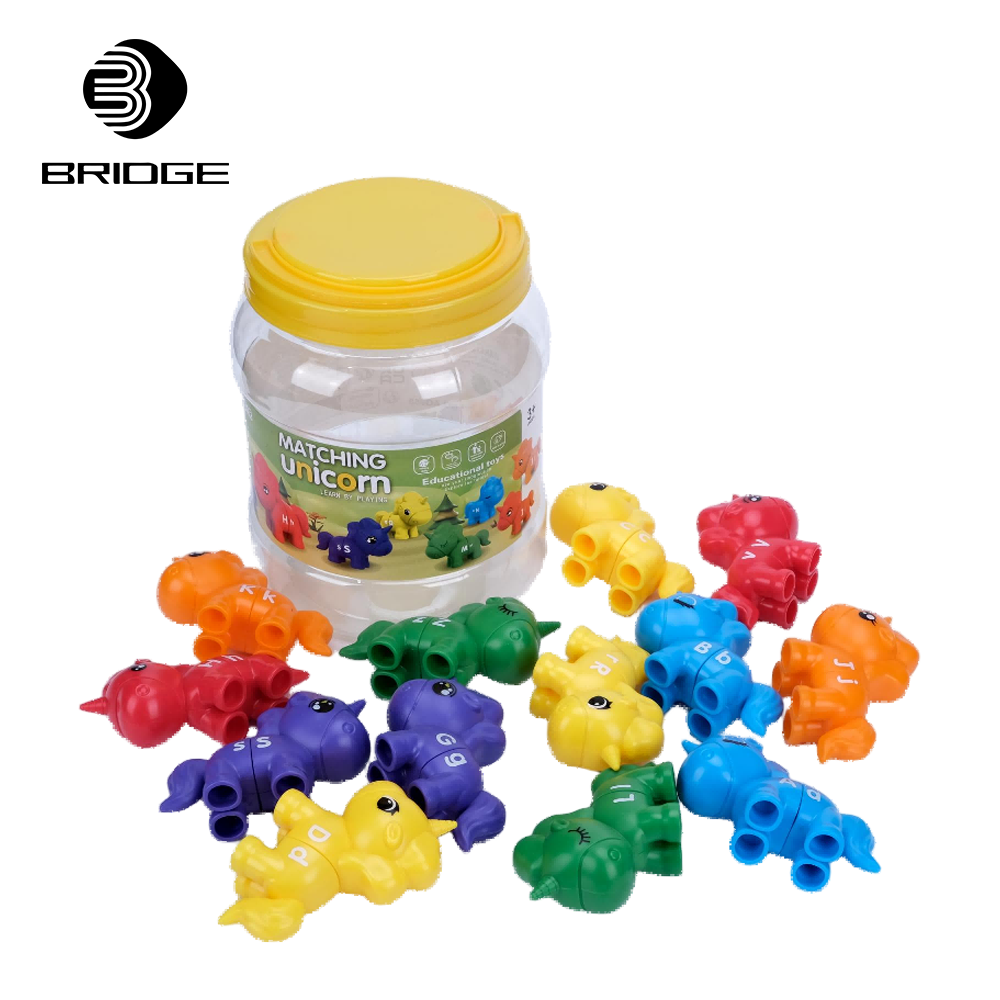 New Plastic Puzzle Toys for Kids Early Education Montessori Letter Horse Classical Diverse Knowledge Game Set Bridge
