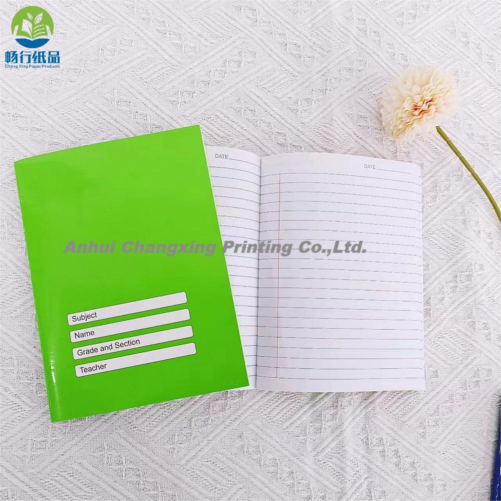 Factory Customized School Notebook Stationery Exercise Book Student Supplies Wholesale