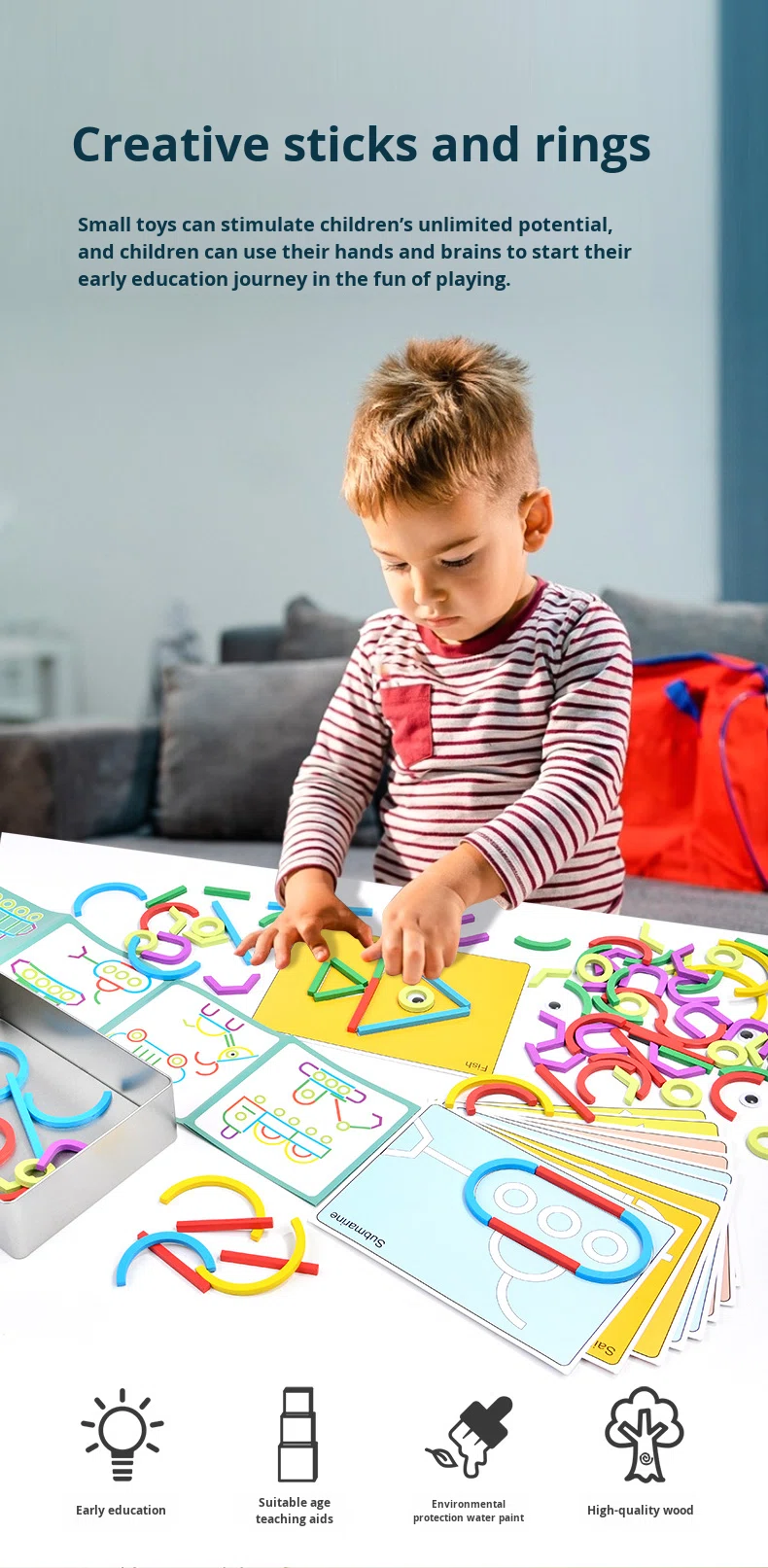 Magnetic Creative Line Game Detail 1