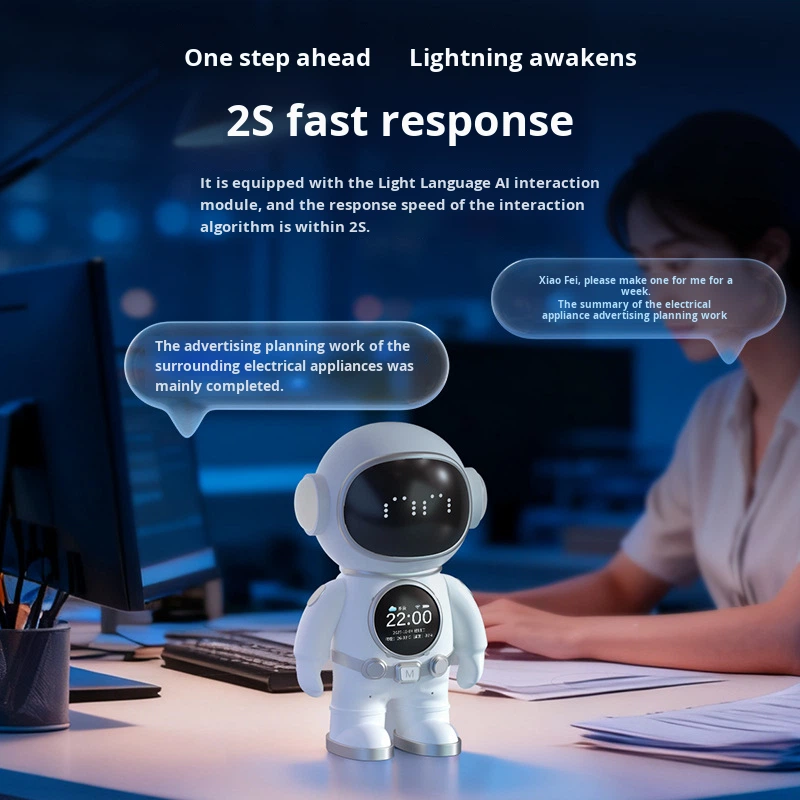 New Version Tuya APP Educational Electronic Astronaut AI Robot Toy WiFi Voice Interaction Intelligent Dialogue for 50+ Language