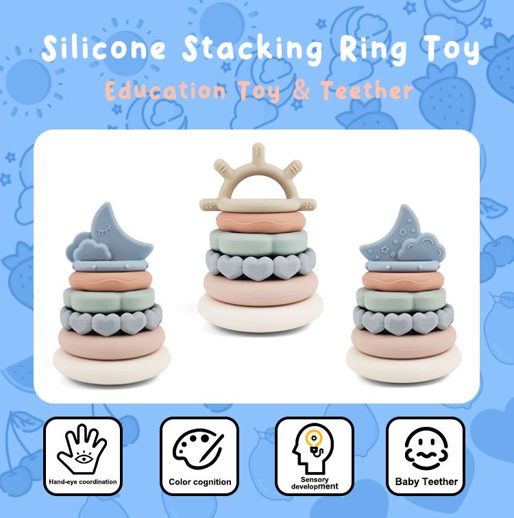 Silicone Stacking Ring Detail 1