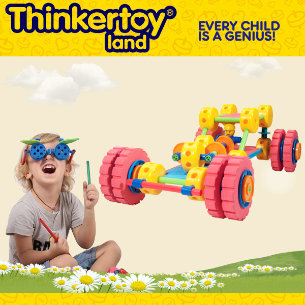 Construction Set Build Bicycle, Tank, Scootie, Motor Car Learning Toys