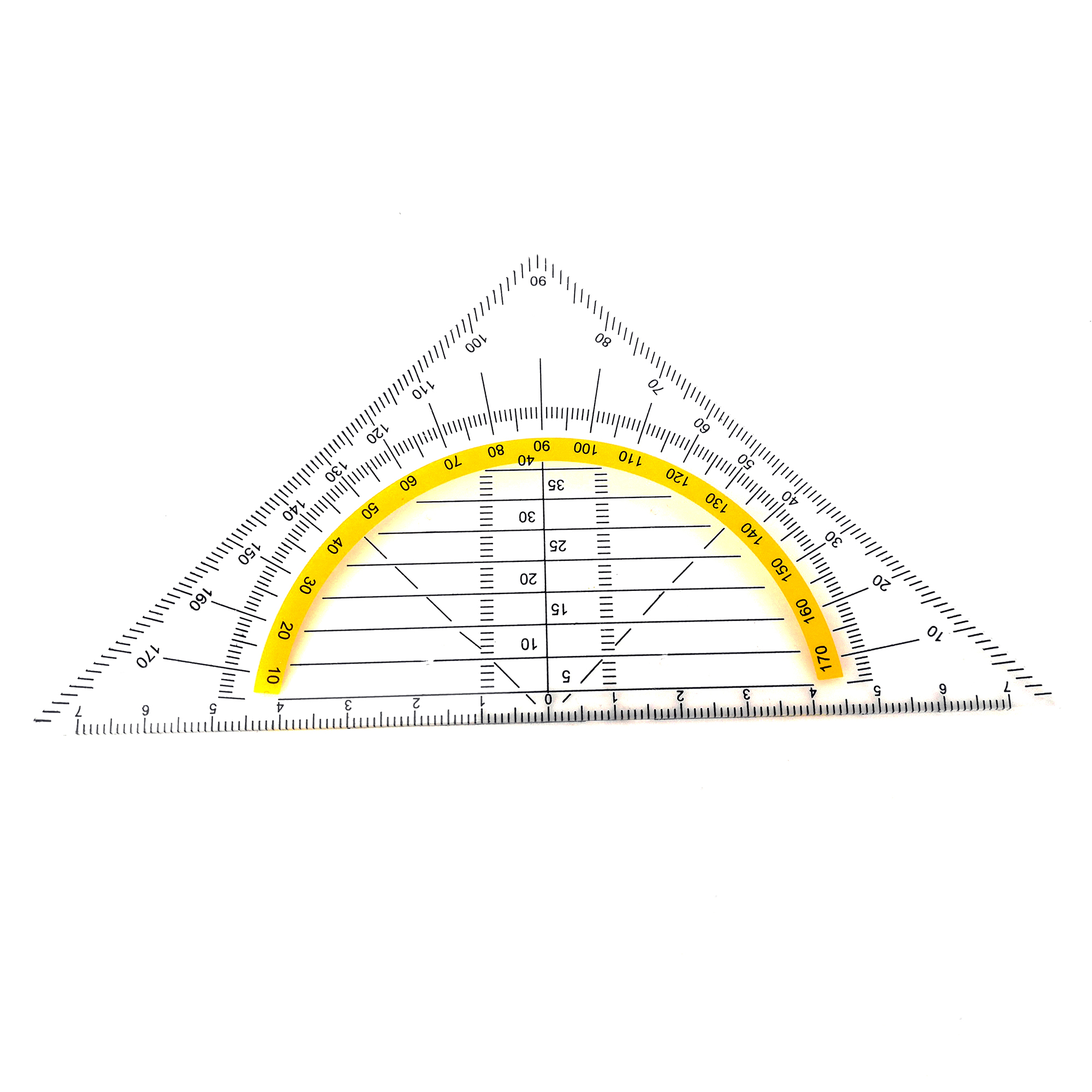 Top School Student Square Triangle Tulers Triangle Scale Ruler
