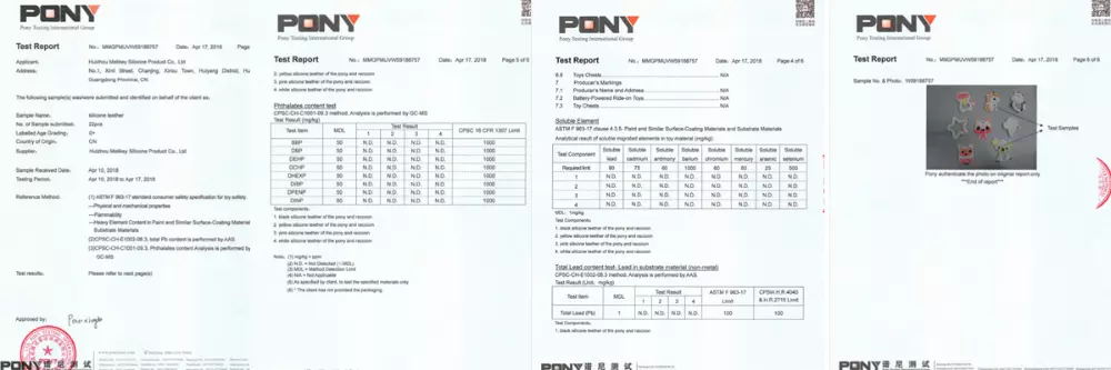 Safety and Quality Certifications