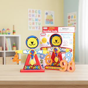 Funtime Hot Sale Diy Stem Toys Children Montessori Balance Blocks Numbers Cognitive Game Self Balancing Kids Early Learning Toy