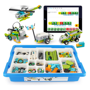 STEM Set for School Students Robotics Construction &amp; WeDo 2.0 Learning Building Blocks ABS Materials for Kids Aged 5 to 7 Years
