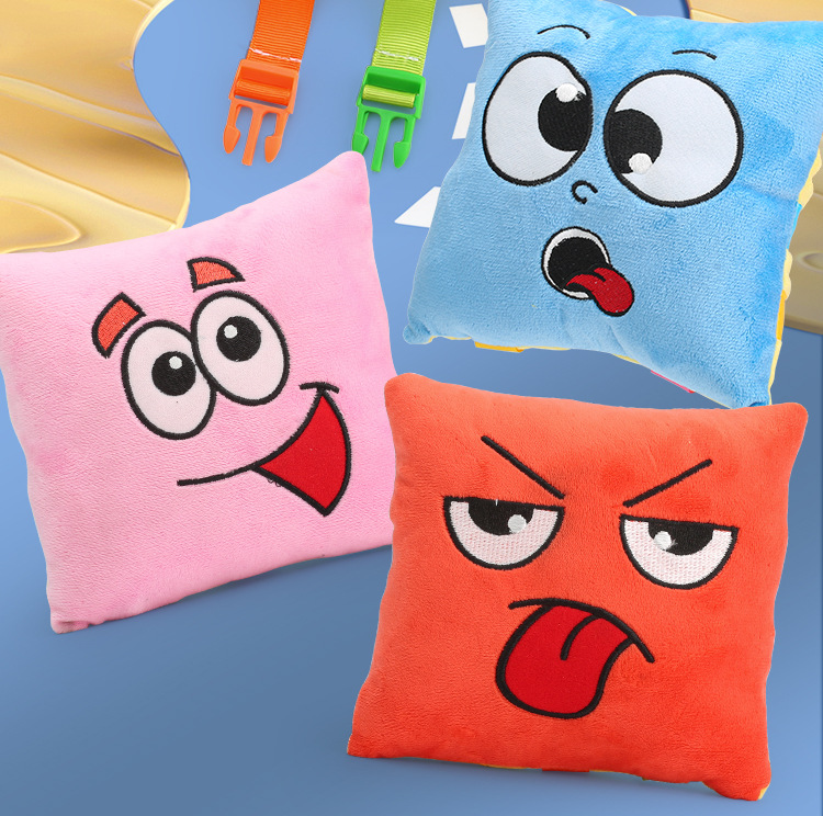Infant Early Education Puzzle Learning Plug-in Plush Toys 5-7 Years Old Children's Intellectual Development Playing Teaching