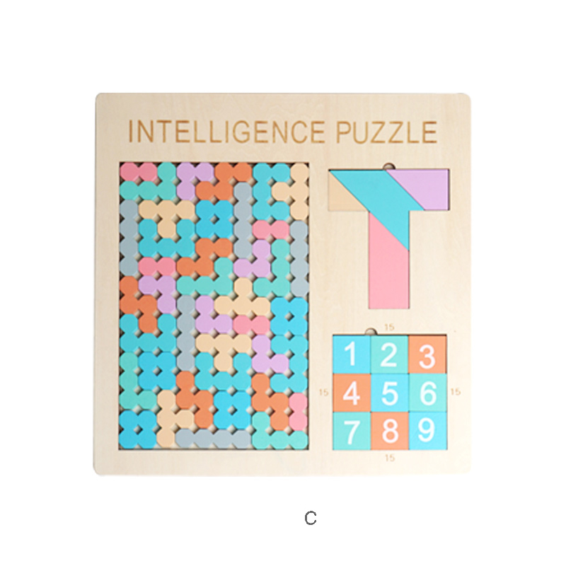 Children Puzzle Creative Montessori Preschool Stem Kids Educational Toys