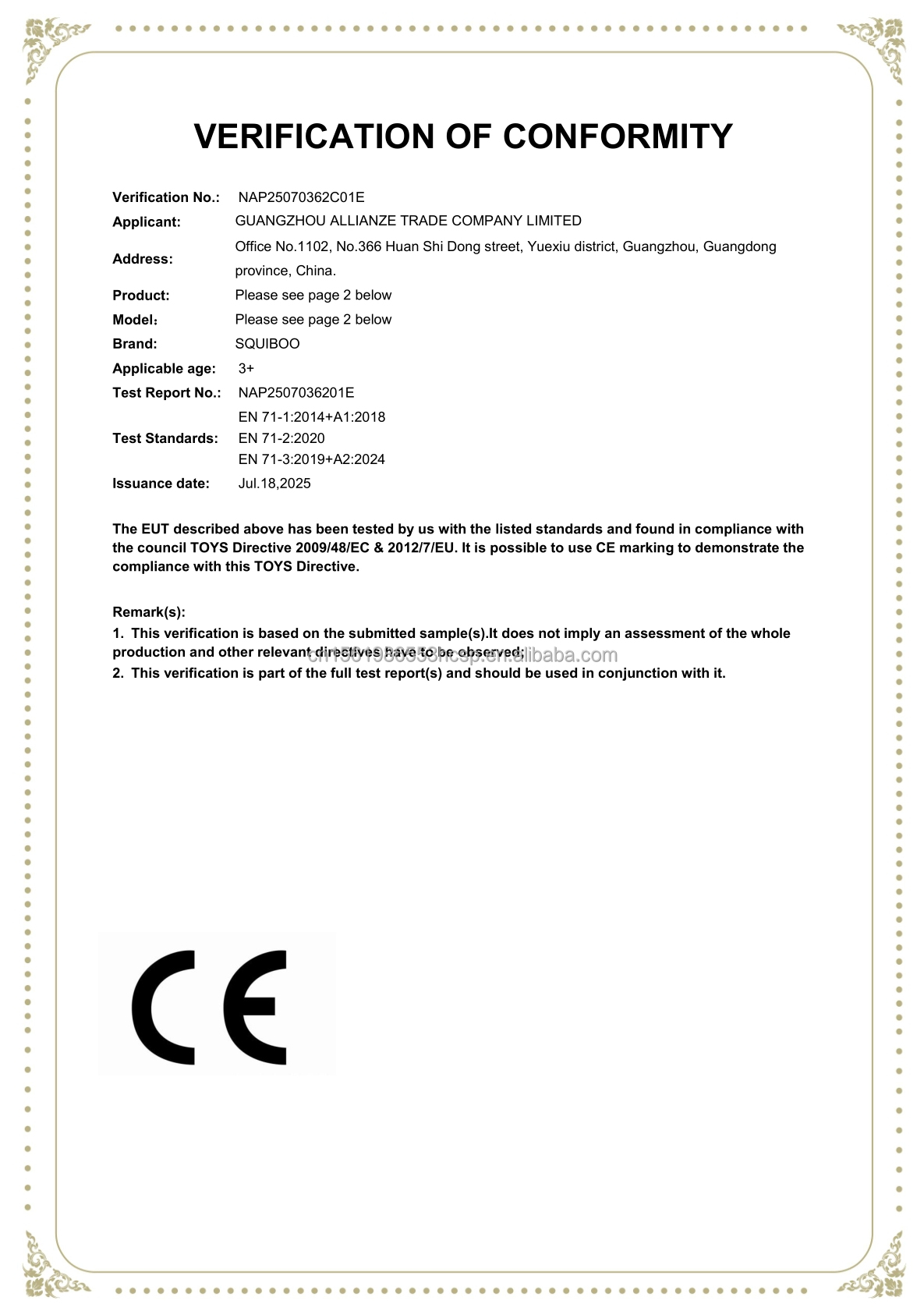 Certification 2