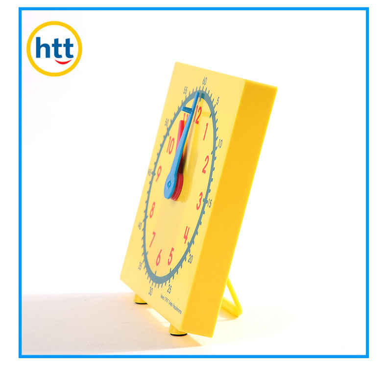 Learning Time Student Clock for Classroom Plastic Clock Kindergarten Early Education Toys