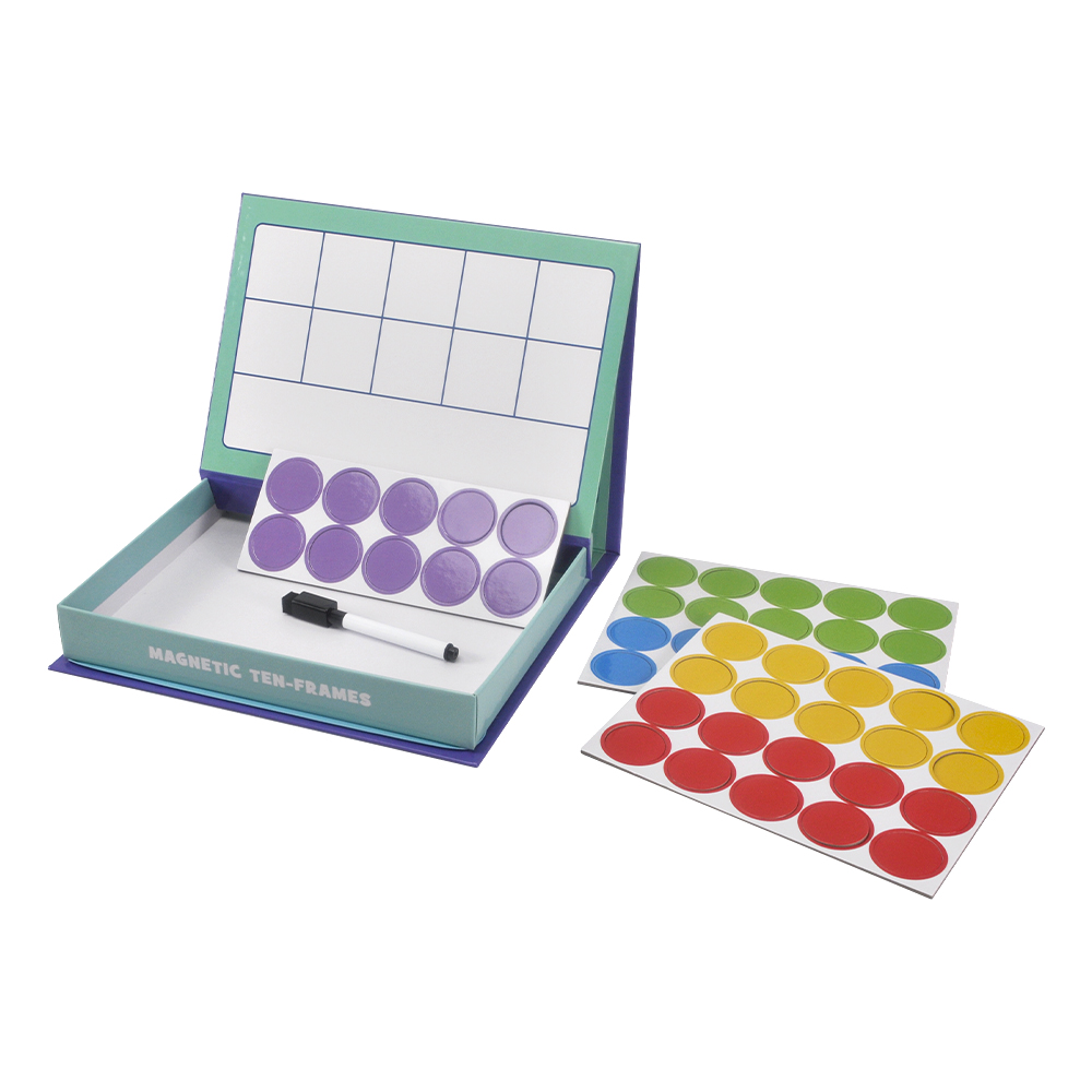 Popular Creative Magnetic Educational Jigsaw Puzzle for 3 Year Old Kids Learning Board Ten Frame Expansion Whiteboard Game Box