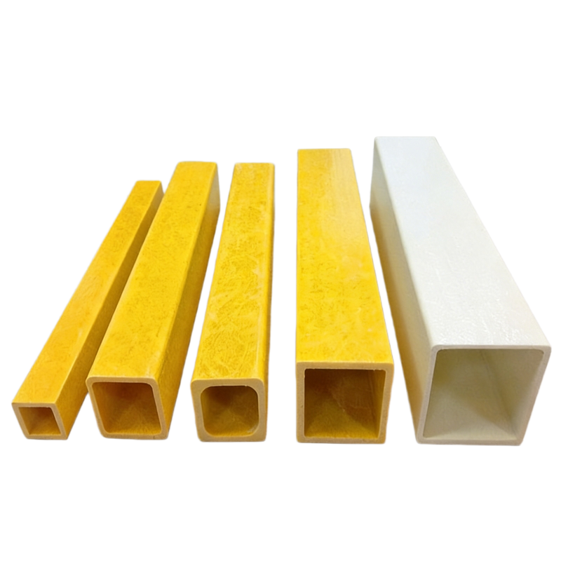 REACH RoHS Compliant Fiberglass Square Tubing Non Toxic For Urban Park Landscape Playground Facilities Supply