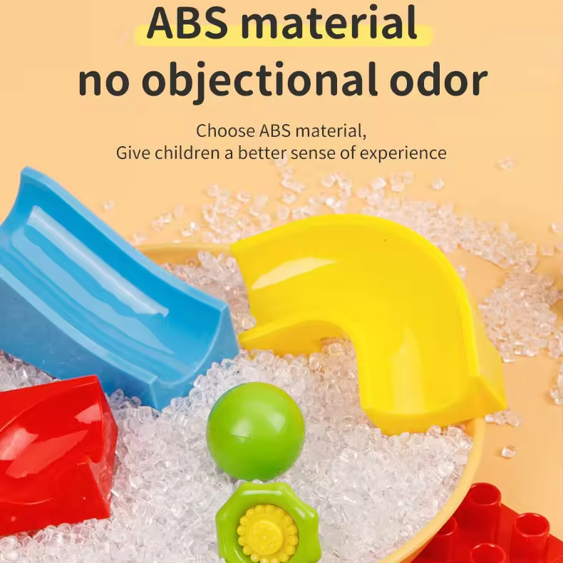 Early Learning Educational Toy 91PCS DIY Assembly Ball Slide Track Building Blocks Toys Construction Bricks Set for Kids