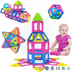 STEM Creativity Educational Magnets Toy Magnetic Blocks for Boys Girls Age 3 4 5 6 7 8 9 10Year Old 2024