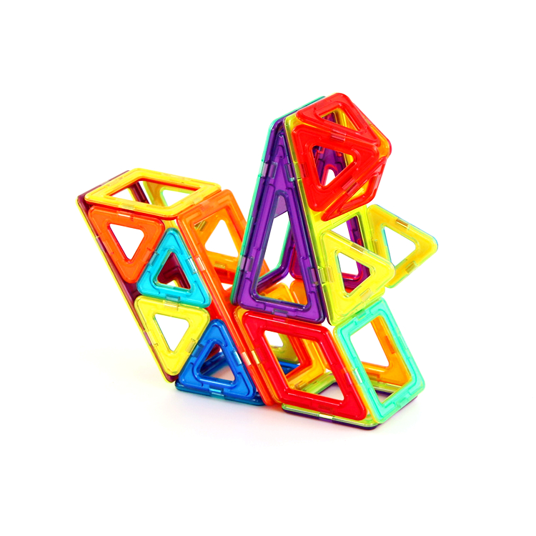 Educational Wholesale New Toys Magnetic Building Blocks Sets Kids Math Magnetic Building Block Tiles Preschool Learning Toys