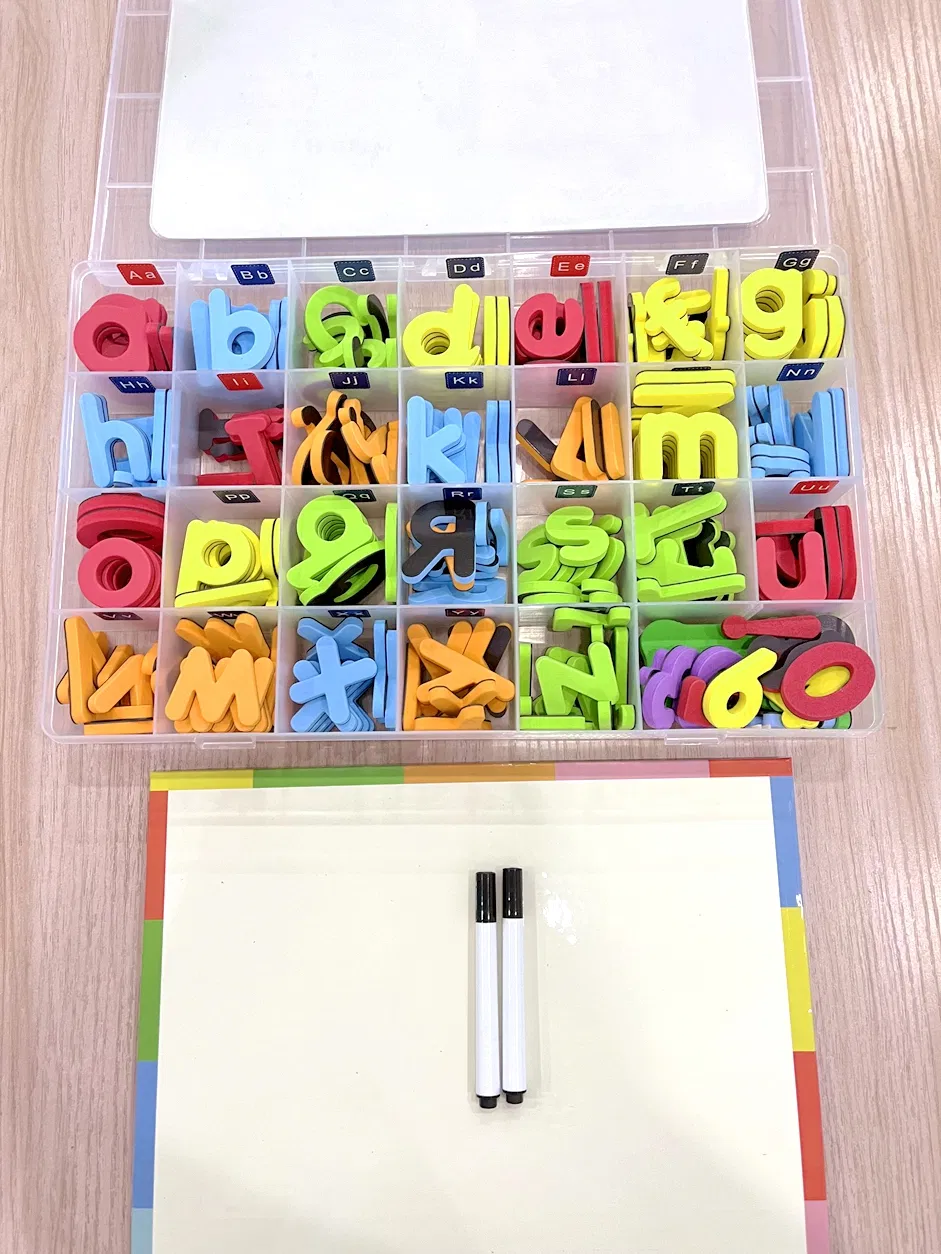 Magnetic Foam Alphabet Letters Learning Features