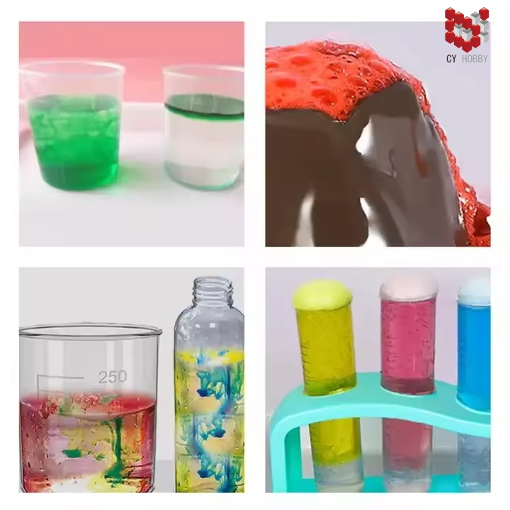 SD557 Children's Education Science Class DIY 14 in 1 Stem Children Learning Chemistry Science Kit Educational Children's Toys Kids Gift
