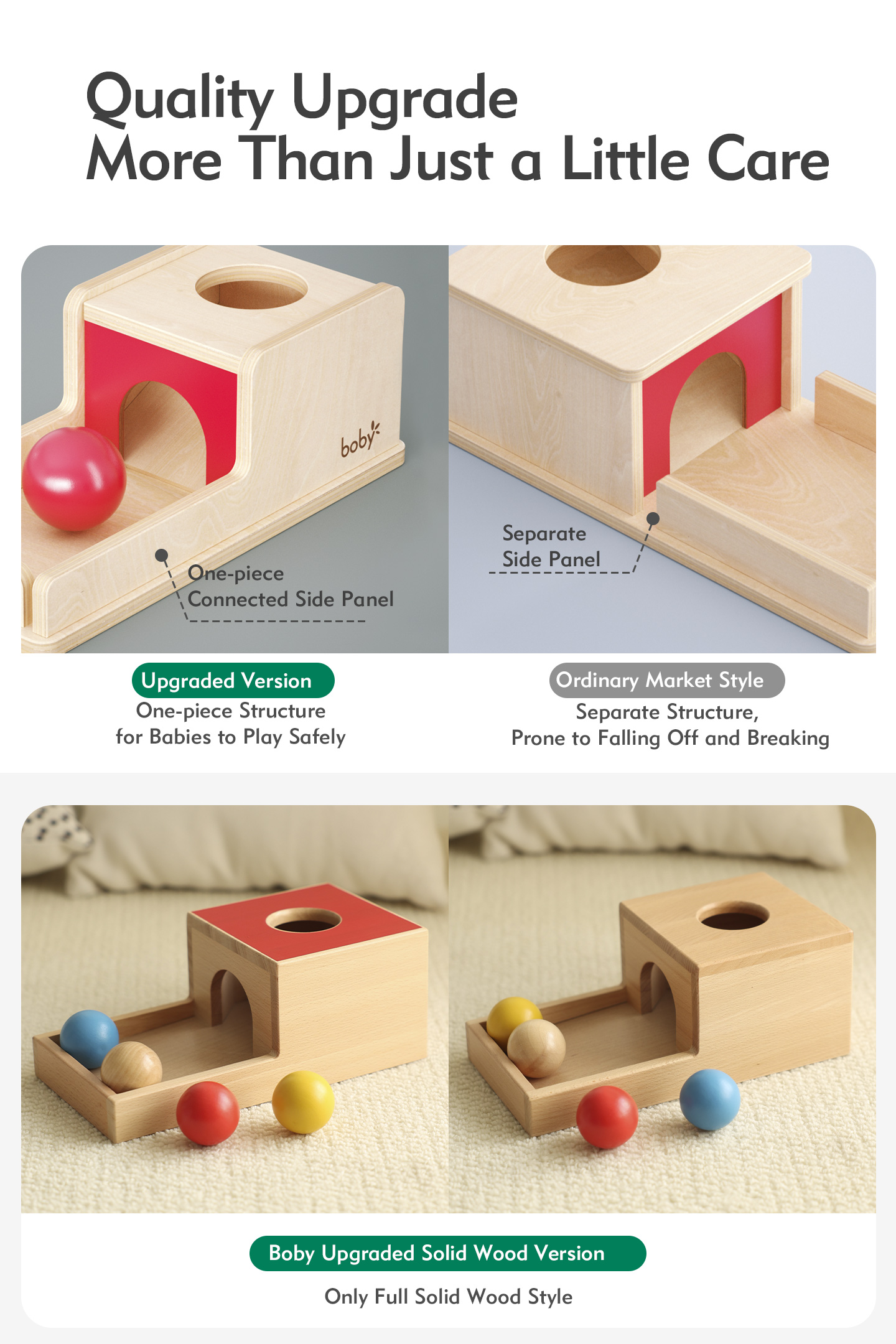 Wooden Montessori Educational Toys for Infants