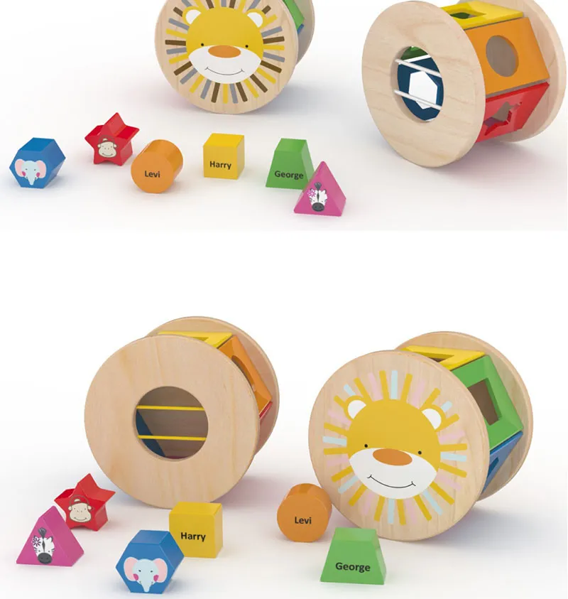 Interactive Color and Shape Sorting Toy for Early Learning