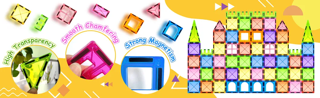 Magnetic Blocks Stem Toys Spark Creativity & Problem-Solving Skills, 3D Puzzle Toys for Kids
