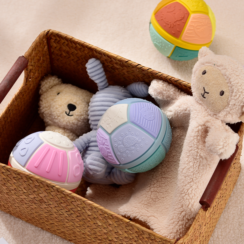 Educational Autism Relief Anxiety Stress Toys Silicone Decompression Sensory Toy Set Squeeze Toy Balls