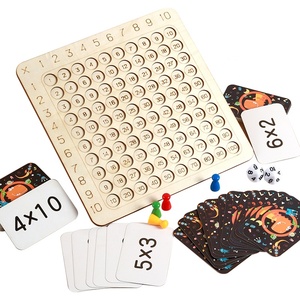 Kids Early Education 99 Multiplication Tables Primary School Puzzle Ninety-nine Multiplication Arithmetic Table Board Game Toys